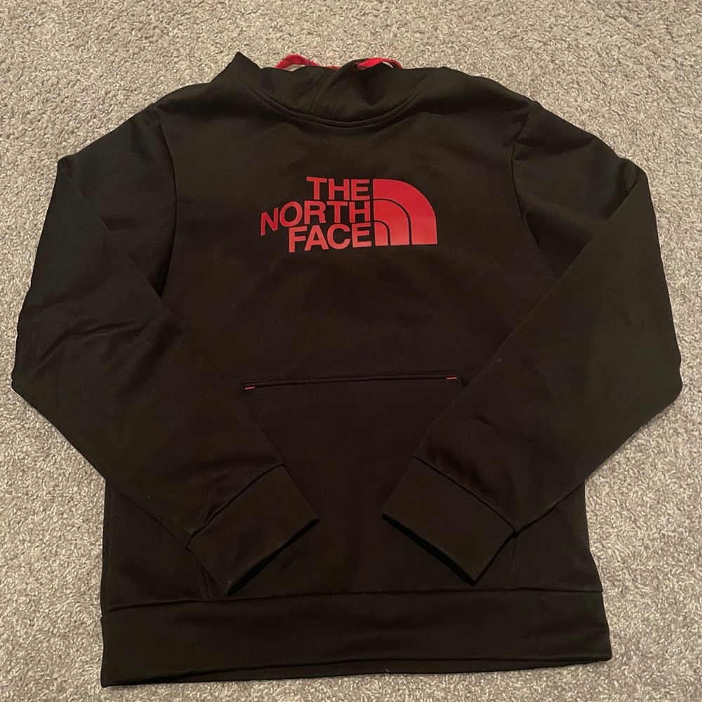 The North Face Black & Red Hoodie